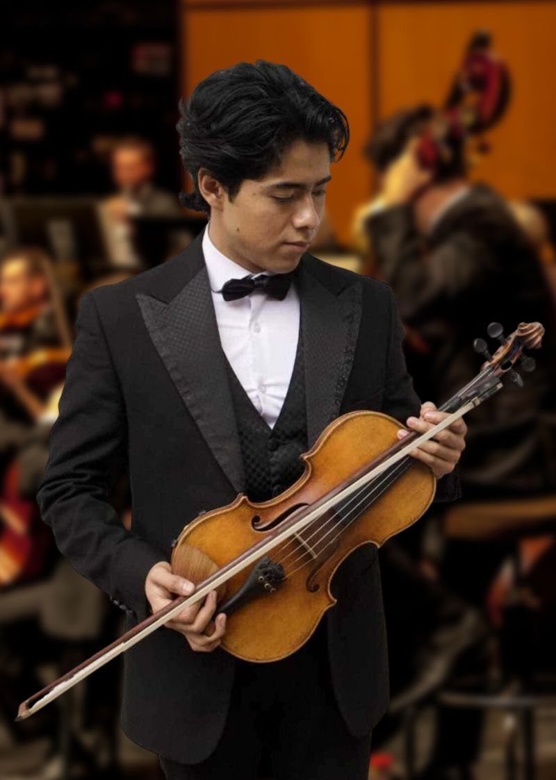 Violinista en la Ciudad de México